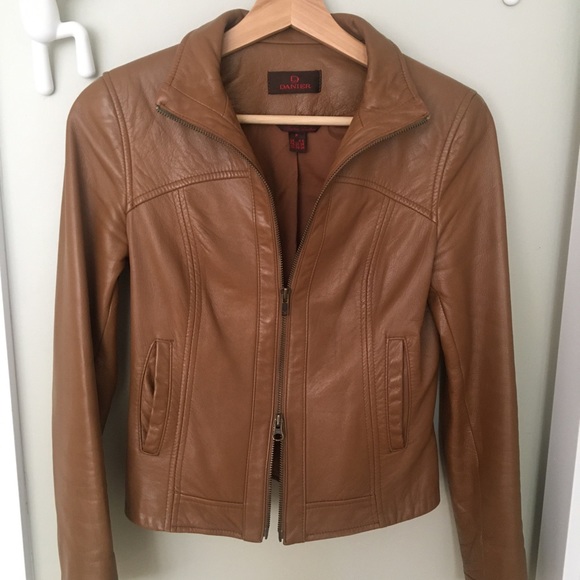 Daniel Brown Leather Jacket - Picture 2 of 6